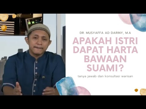 Video: Apakah Istri Berhak Atas Harta Warisan Suaminya Yang Diperoleh Sebelum Menikah?