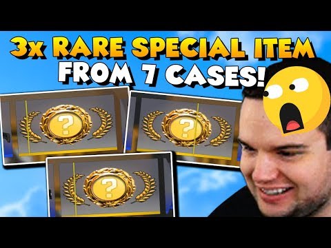 UNBOXING 3 RARE SPECIAL ITEMS FROM 7 CASES!! 😱😄