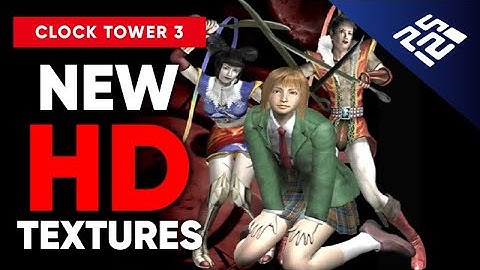 Clock Tower 3 | New HD Textures | Pcsx2 | PC Gameplay