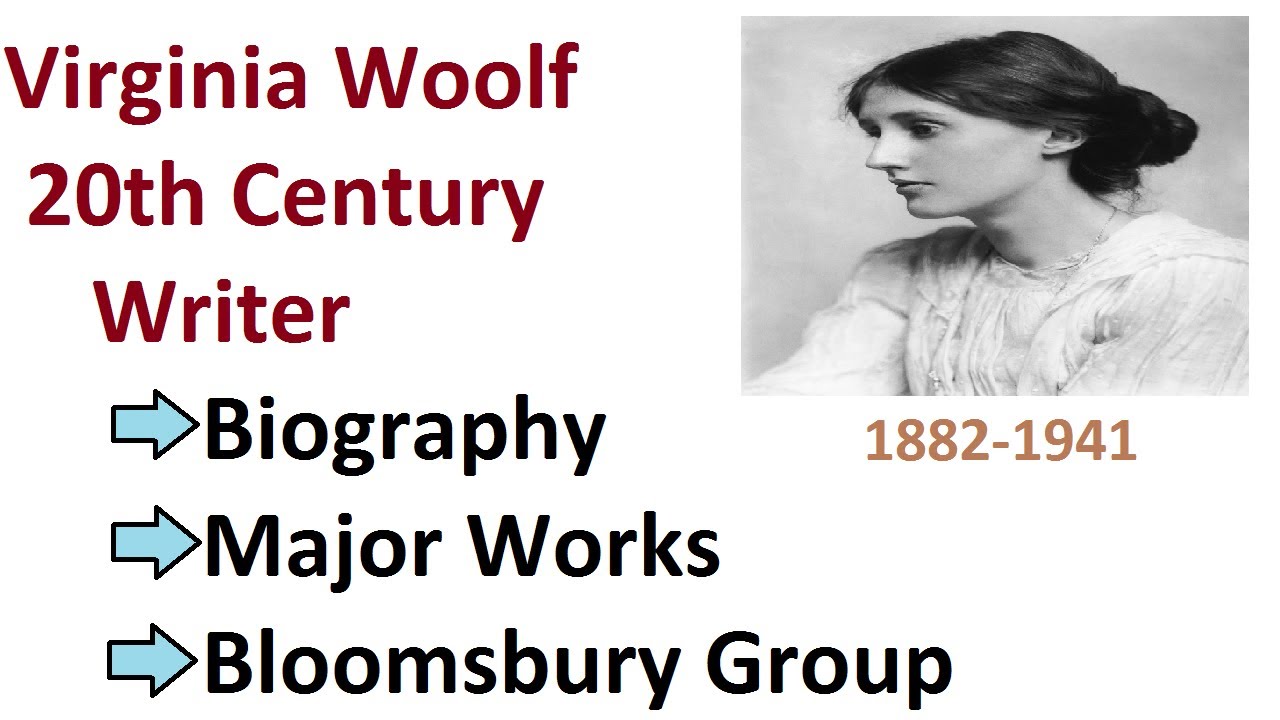 Virginia Woolf Biography Bloomsbury Group Major works in hindi /urdu YouTube