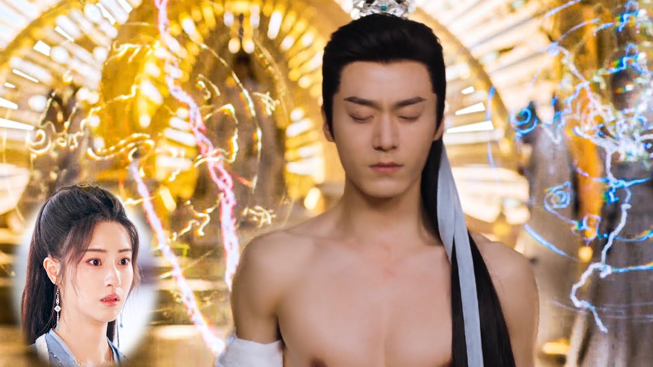 霸道仙尊為救人自願承受冰火鞭刑，灰姑娘看着他吐血倒地的樣子，心痛落淚！#仙劍四 #鞠婧禕 💖 #陳哲遠