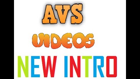 AVS New Intro