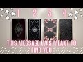 THIS MESSAGE WAS MEANT TO FIND YOU📬🤠| Pick a Card🔮 In-Depth Tarot Reading with Charms✨