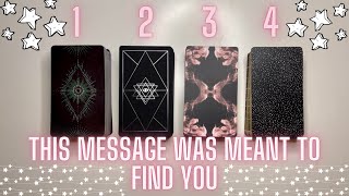 THIS MESSAGE WAS MEANT TO FIND YOU📬🤠| Pick a Card🔮 In-Depth Tarot Reading with Charms✨