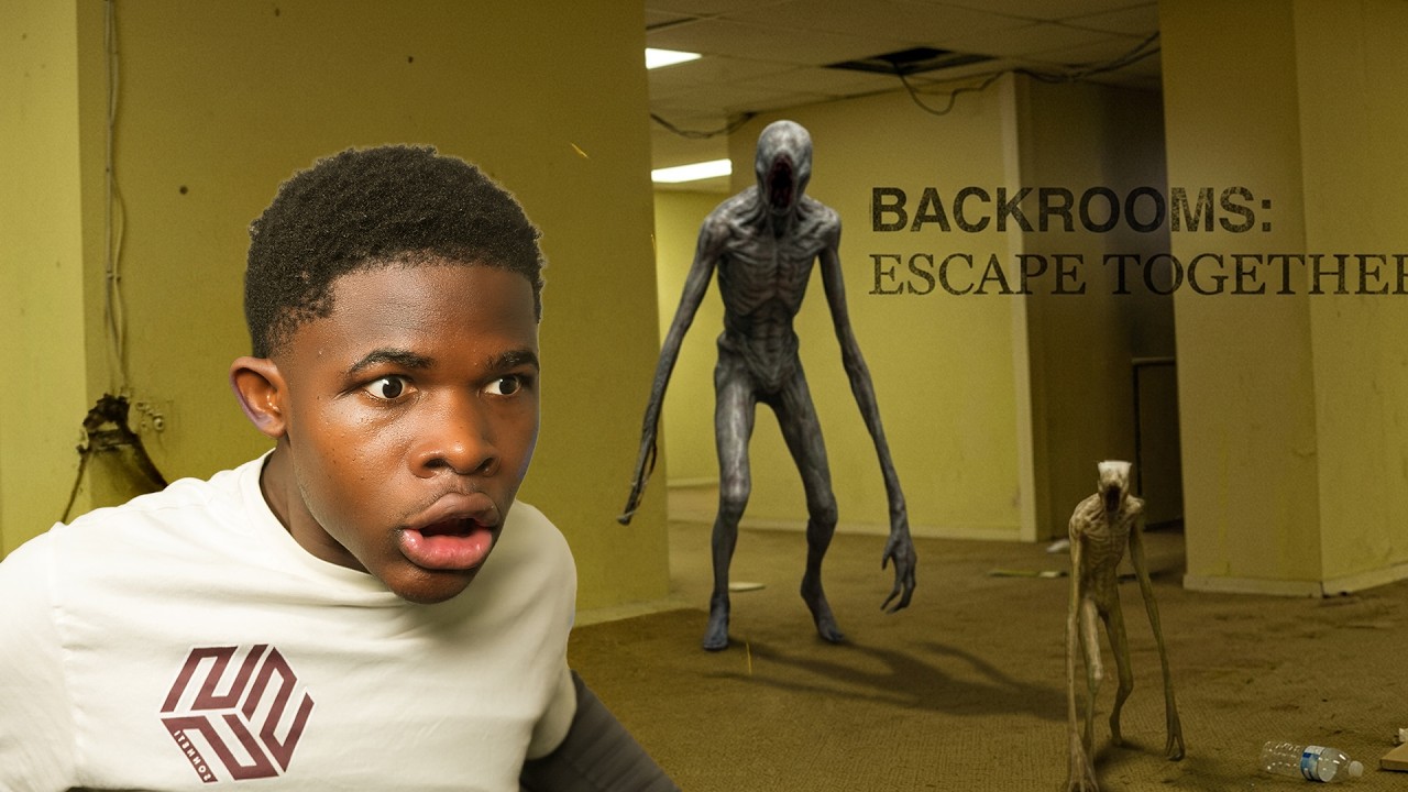 Escaping Backrooms ft Yusuf