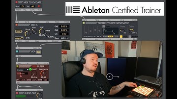 Filthy modular bass action with Ableton Oscillot (Max For Live)! (Fanu, Finland)