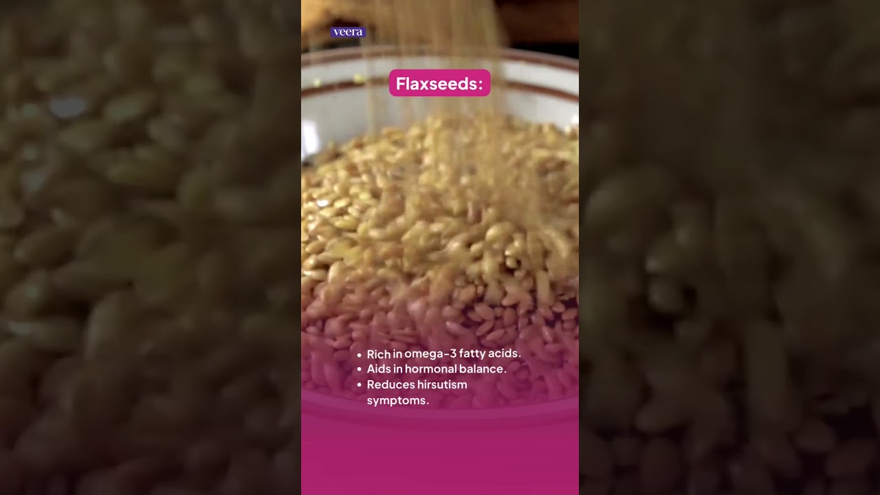 5 Superfoods For Managing Hirsutism with PCOS 