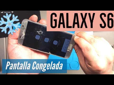 Samsung Galaxy S6 la pantalla está congelada ❄️ fácil de arreglar 🙄🙄🙄