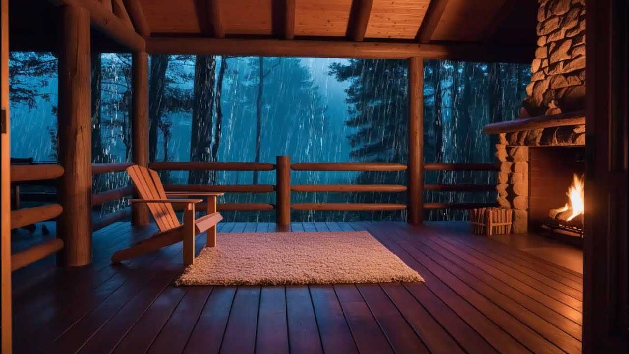 4hours - Relaxing Sleep Music - Soft Rain sleep - Piano Chill | Music Therapy - 18