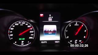 New 2014 Mercedes Benz C Class разгон 0 100 km h acceleration