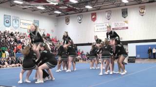 PHS at cheer competition 2015