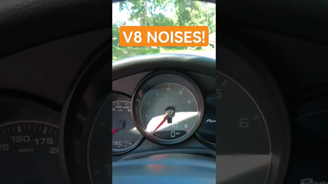 Porsche Panamera 4S Sport Exhaust REVS! 