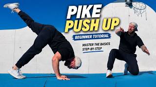 Pike Push Ups for Beginners Over 40 (Step-by-Step Tutorial)
