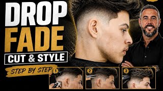 FULL DROP FADE TUTORIAL WITH FLUFFY HAIR FINISH - THE BARBER COACH TV