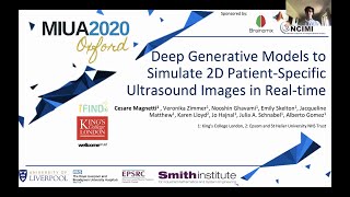 MIUA 2020: Deep Generative Models to Simulate 2D Patient-Specific Ultrasound Images in Real Time