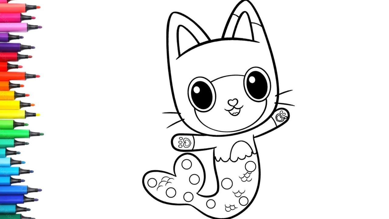 Pandy Paws Gabby's Drawing, Painting & Coloring For Kids and Toddlers ...