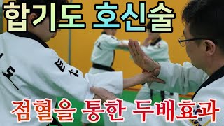 합기도 호신술 4자 관절기 - 점혈을 통한 두배효과 Hapkido self defense - Twice effect by a pressure on a vital point