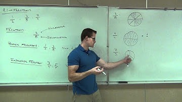 Prealgebra Lecture 4.1 Part 1