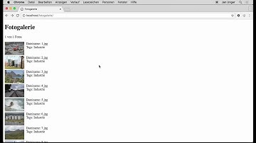 Eine Bildergalerie als Liste erzeugen | Auszug aus: PHP 7 und MySQL – Das umfassende Praxistraining