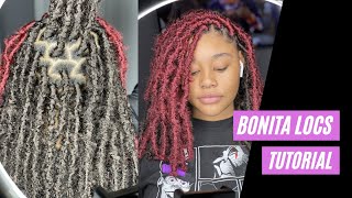 Tutorial Bonita Locs Blunt cut