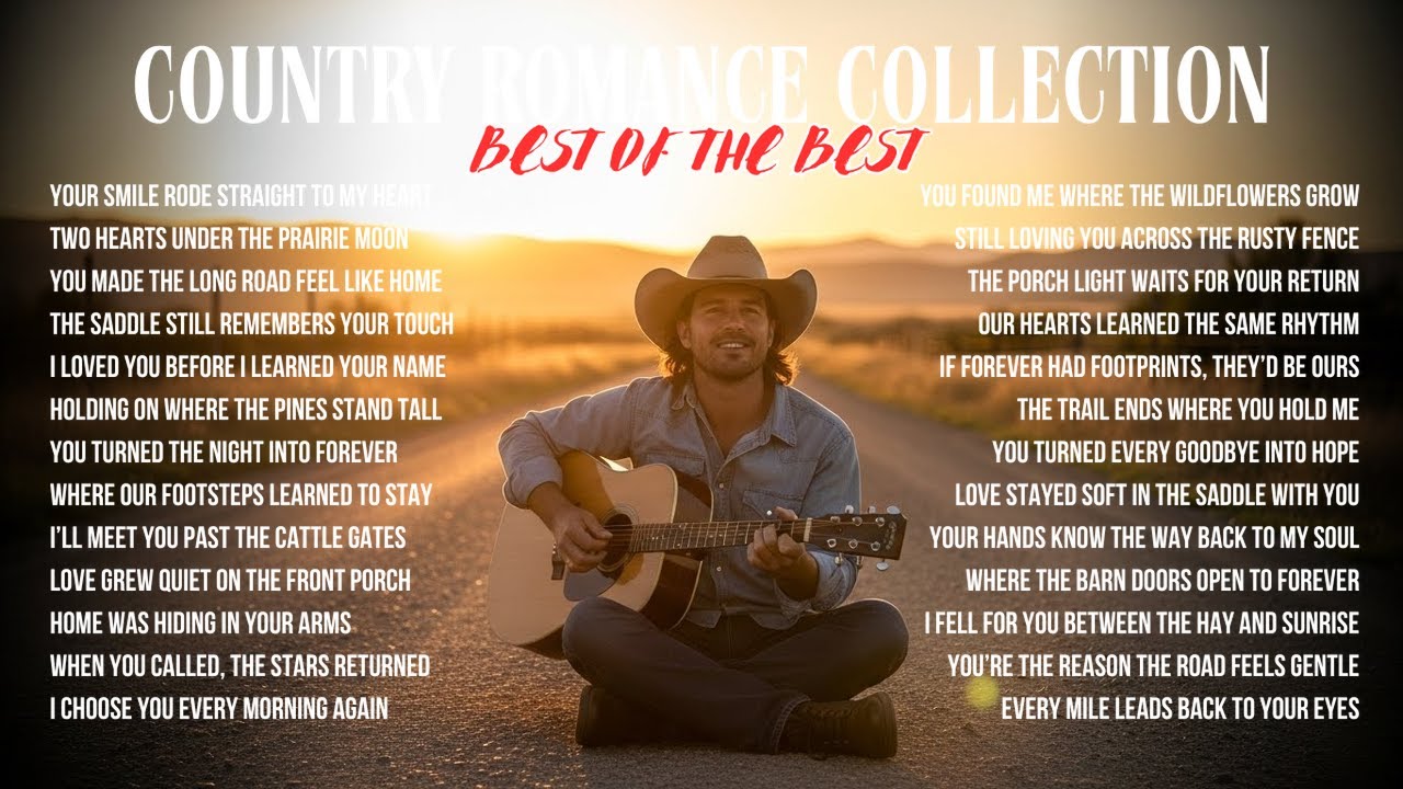 Chill Country Love Songs – Sunset Edition That Feels Like Home