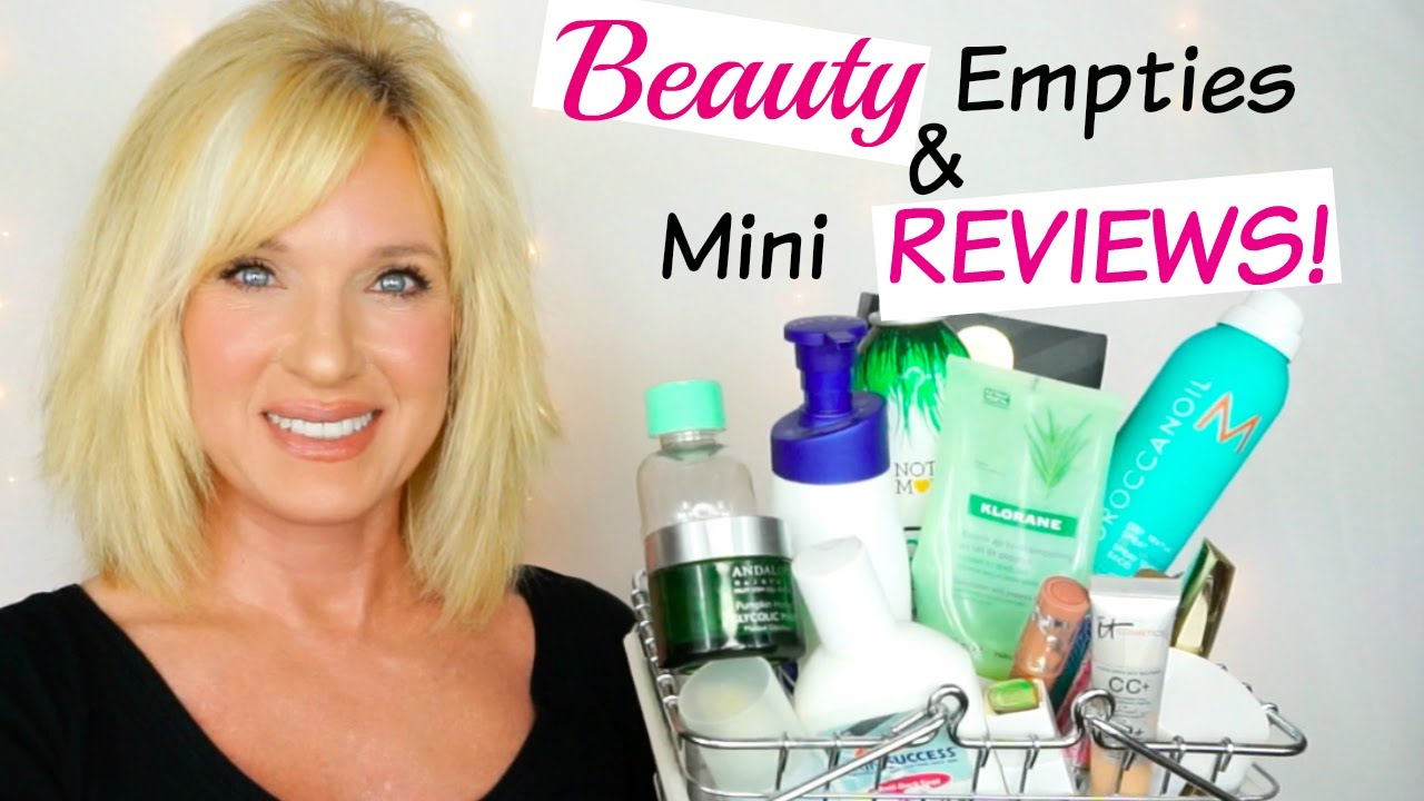 April BEAUTY Empties & Mini REVIEWS!