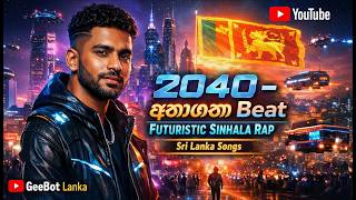 2040 – අනාගත Beat | Futuristic Sinhala Rap 2026 🇱🇰 | Cyberpunk Sri Lanka Music Video screenshot 4