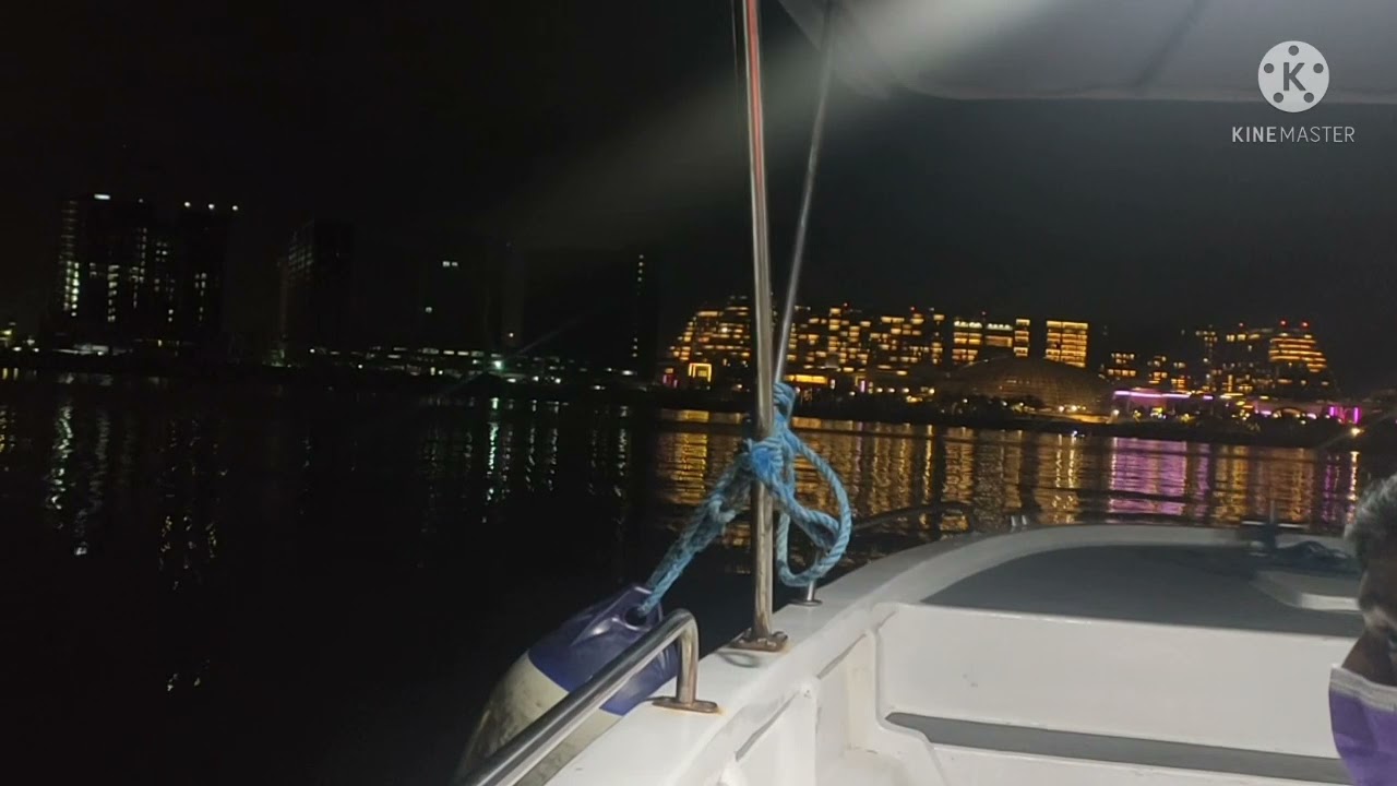 Moa walking tour night ⛵ boat ride in moa YouTube