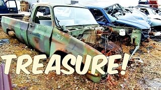 i found a deer at the junkyard!