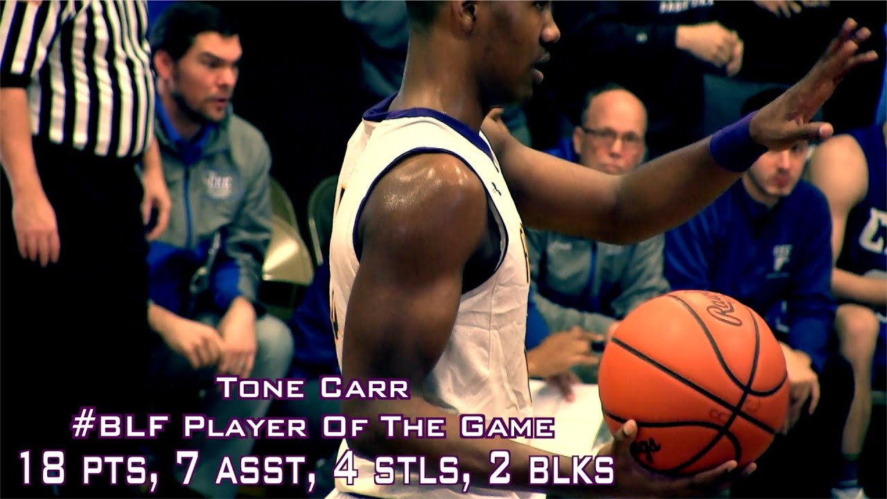Tone Carr Player Of The Game In Win Over CEC