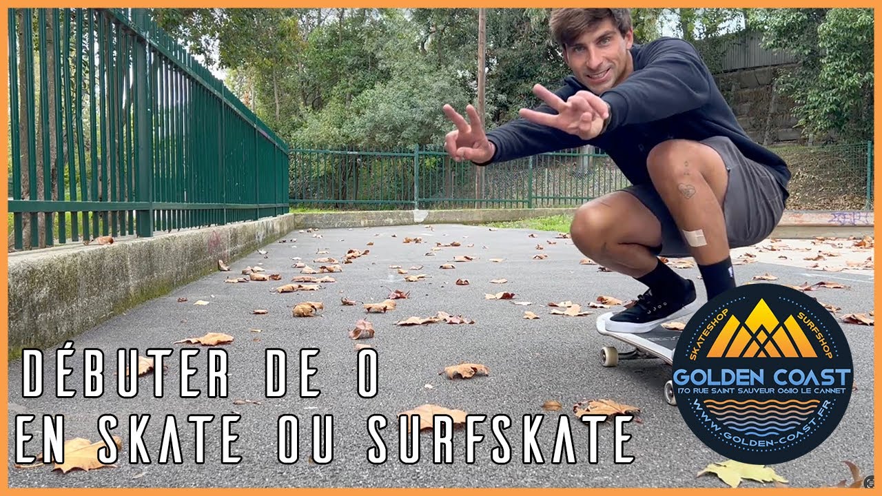 Débuter le skate et le surfskate et apprendre à rouler en 3 étapes