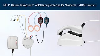 Mb 11 Clic Beraphone Abr Hearing Screening For Newborns Maico Products