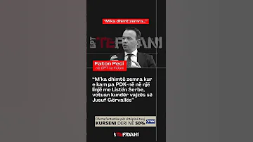 Peci Pasi PDK Ja Nuk Votoi Pro Donika Gërvallës Për Kryeparlamentare 