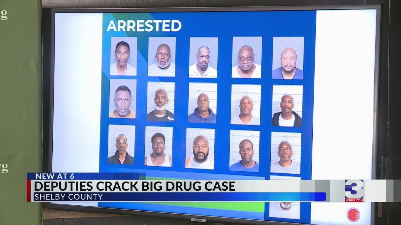 16 indicted after Shelby County drug operation - YouTube