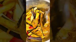 begun aloo ilish mach 📌 #hungryroot #cooking