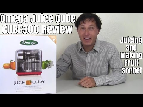 Omega Juice Cube 300 Juicer Nutrition System Review