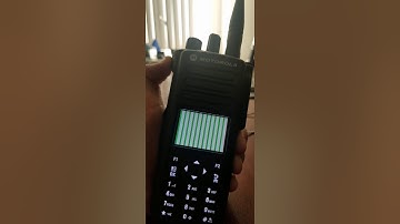 How to Put Motorola XPR7550e Into Service Mode