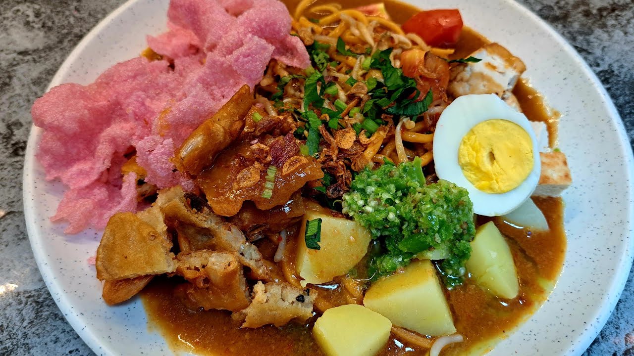 MIE REBUS MEDAN ,PAKE BAKWAN UDANG RESEP PALING ENAK DAN GAMPANG MEMBUATNYA.