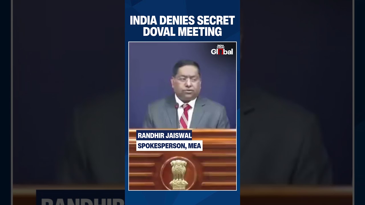 India Denies Doval US Trip Report | MEA Rejects Bloomberg Claim Of Secret Visit