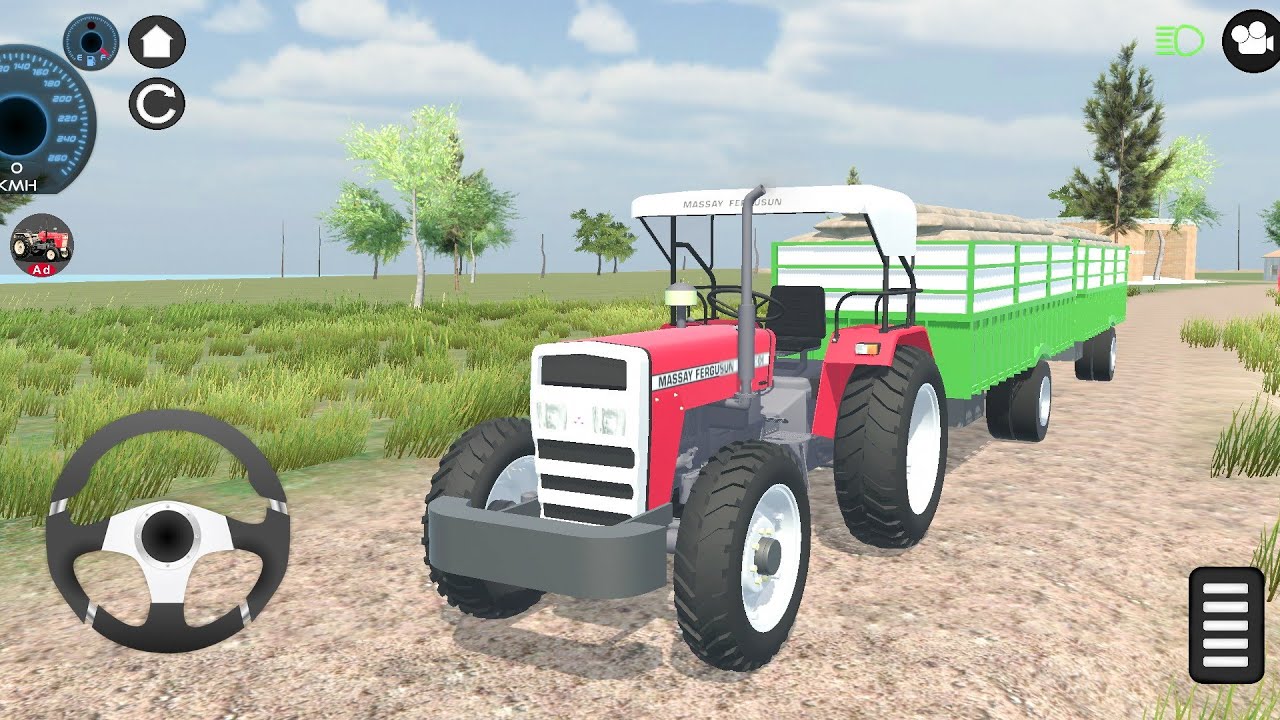 Real Indian Tractor Driving Simulator - Farming Transport Walkthrough 2025 - Android Gameplay