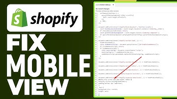How To Fix Mobile View On Shopify (2025) Shopify Mobile View Problem Solved!