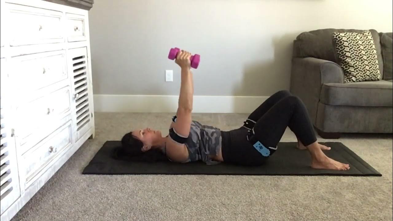 5 Min Triceps/Chest Combo (BFR Band Workout) YouTube