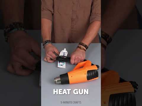 How to DIY reusable cable tie 🪢 useful plastic recycle