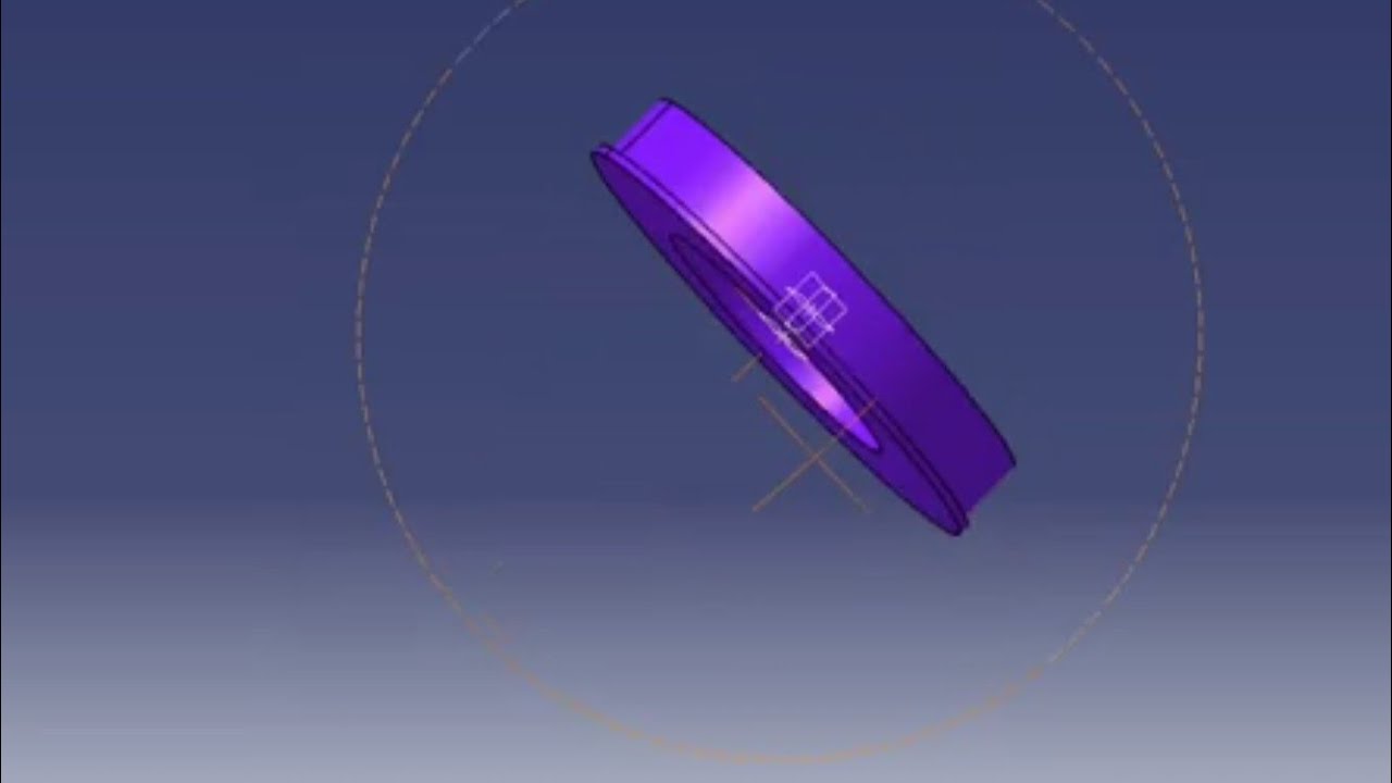"Mastering Crankshaft Bush Design CATIA V5 Drawing Tutorial" catia
