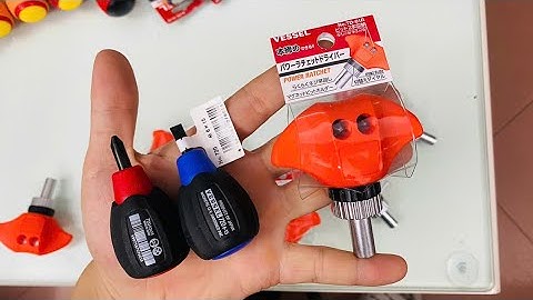 So sánh Tô vít lùn phổ thông Vessel 720 và Tô vít lùn tự động đảo chiều Vessel TD-81R