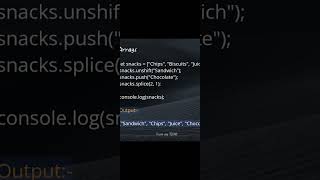 Basic Javascript concepts 