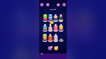 Nut short Level 64 game solutions game play Satish Yaduwanshi walkthrough