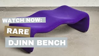 Play video: Djinn Bench - FOUNDDESIGN Auction