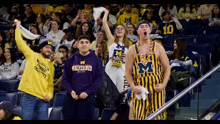 Michigan Students Enjoy National Championship Watch Party At Crisler Center | #GoBlue