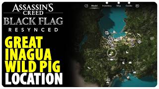 Great Inagua Wild Pig Location | Assassins Creed Black Flag Resynced